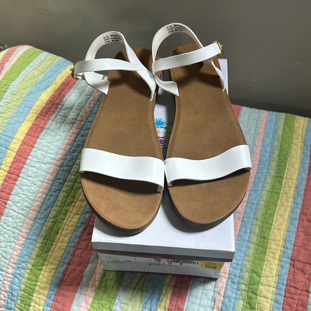 Palms White Sandals